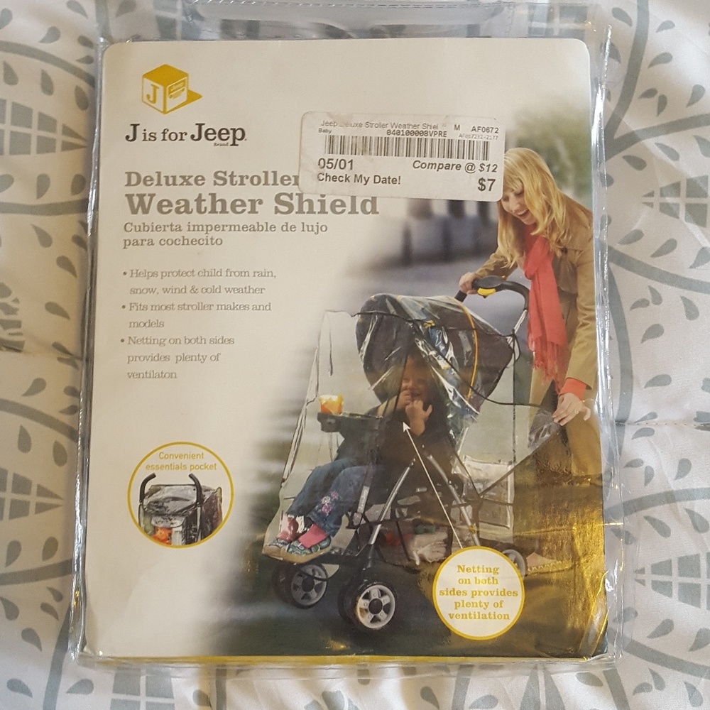 Jeep stroller cover NWT